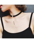 ZIRIS Choker naszyjnik czarne koronkowe aksamitne paski kobieta kołnierz strona biżuteria akcesoria szyi chokers ręcznie naszyjn