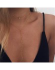 Tenande nowe mody serce kryształowe naszyjniki liść księżyc Choker naszyjniki wisiorki dla kobiet Beach Style oświadczenie biżut