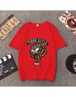 Nowa moda T koszula kobieta wiosna lato tygrys głowicy drukującej z krótkim rękawem kobiet topy koszulki dorywczo luźne T shirt 