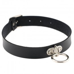 2019 New Classic Unisex kobiety mężczyźni Gothic Punk pas Choker obroża naszyjnik wisiorek skórzany łańcuch na szyję oświadczeni