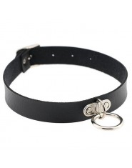 2019 New Classic Unisex kobiety mężczyźni Gothic Punk pas Choker obroża naszyjnik wisiorek skórzany łańcuch na szyję oświadczeni