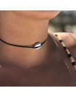 Artilady z muszli Cowrie choker sznur naszyjnika choker łańcuszek boho biżuteria dla kobiet dropshipping