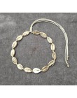 Artilady z muszli Cowrie choker sznur naszyjnika choker łańcuszek boho biżuteria dla kobiet dropshipping