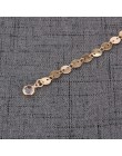 Sexy wielowarstwowe cekiny kryształ Rhinestone Tassel łańcuszek z wisiorkiem naszyjnik Choker kołnierz kobiety biżuteria 235641