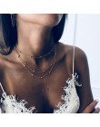 KISSWIFE 2018 Trendy Vintage wielowarstwowy Choker okrągły naszyjnik z koralików naszyjnik dla kobiet dziewczyna Boho biżuteria 