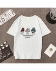 Nowa moda kobieta Tshirt wysokiej jakości litery druku z krótkim rękawem wokół szyi bawełna Tee shirt kobiety luźne kobieta T sh