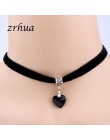 ZRHUA moda Trendy Sexy Chokers naszyjnik obroża biżuteria kobiety biżuteria akcesoria szyi Chokers łańcuszek do obojczyka dla dz