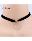 ZRHUA moda Trendy Sexy Chokers naszyjnik obroża biżuteria kobiety biżuteria akcesoria szyi Chokers łańcuszek do obojczyka dla dz