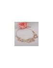 W stylu Vintage Collier Femme wielowarstwowe hollow kwiaty liście naszyjniki moda złoty naszyjnik typu choker naszyjnik dla kobi