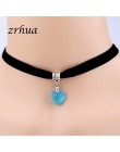 ZRHUA moda Trendy Sexy Chokers naszyjnik obroża biżuteria kobiety biżuteria akcesoria szyi Chokers łańcuszek do obojczyka dla dz