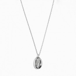 naszyjnik muszelki Czeski naturalny Sea Shell Cowrie naszyjnik dla kobiet Choker liny łańcuch srebrny powłoki złota Ocean naszyj