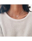 Naszyjnik z małym serduszkiem dla kobiet krótki łańcuszek serce wisiorek w kształcie gwiazdy naszyjnik etniczny naszyjnik choker