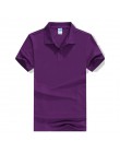 Nowy 2018 lato marka solidna koszulka Polo kobiet koszula Slim z krótkim rękawem camisa koszulka polo Polo femme kobiety na co d