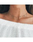 Nowa moda trendy biżuteria miedź choker wielowarstwowy naszyjnik prezent dla kobiet Boho warstwa seks Chokers naszyjnik łańcuch 