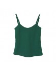DICLOUD lato Sexy Camis kobiety Crop Top koszulka bez rękawów elastyczność dzianiny pani Bralette topy pasek, dekolt w serek, ob