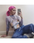 Weekeep przycięte anioł drukuj Camis kobiety Sexy Streetwear Feminino bez rękawów Crop Top 2019 moda lato Camisole Bralette topy