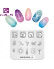 KADS New Arrival moda 014 do zdobienia paznokci Manicure szablon tłoczenia obraz płyty do stemplowania paznokci druku wzornik