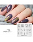 KADS New Arrival moda 014 do zdobienia paznokci Manicure szablon tłoczenia obraz płyty do stemplowania paznokci druku wzornik