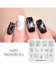 KADS New Arrival moda 014 do zdobienia paznokci Manicure szablon tłoczenia obraz płyty do stemplowania paznokci druku wzornik