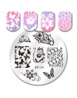 Urodził się dość plac szablon tłoczenia paznokci kot tygrys Leopard oko Manicure Nail Art obraz płyty Nail Art drukuj wzornik BP