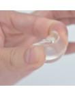 YZWLE 2019 unikalne nowy gorący projekt czysty wyczyść galaretki silikonowe Nail Art Stamper głowy przejrzyste 2.8 cm stemplowan