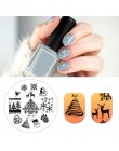 Urodził się dość plac szablon tłoczenia paznokci kot tygrys Leopard oko Manicure Nail Art obraz płyty Nail Art drukuj wzornik BP