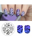 Urodził się dość plac szablon tłoczenia paznokci kot tygrys Leopard oko Manicure Nail Art obraz płyty Nail Art drukuj wzornik BP