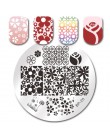 Urodził się dość plac szablon tłoczenia paznokci kot tygrys Leopard oko Manicure Nail Art obraz płyty Nail Art drukuj wzornik BP