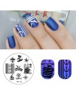 Urodził się dość plac szablon tłoczenia paznokci kot tygrys Leopard oko Manicure Nail Art obraz płyty Nail Art drukuj wzornik BP