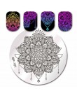 Urodził się dość plac szablon tłoczenia paznokci kot tygrys Leopard oko Manicure Nail Art obraz płyty Nail Art drukuj wzornik BP