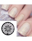 Urodził się dość plac szablon tłoczenia paznokci kot tygrys Leopard oko Manicure Nail Art obraz płyty Nail Art drukuj wzornik BP