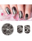 Urodził się dość plac szablon tłoczenia paznokci kot tygrys Leopard oko Manicure Nail Art obraz płyty Nail Art drukuj wzornik BP