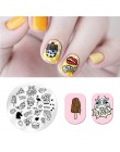 Urodził się dość plac szablon tłoczenia paznokci kot tygrys Leopard oko Manicure Nail Art obraz płyty Nail Art drukuj wzornik BP