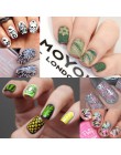 1 zestaw do paznokci tłoczenia płyty geometria koronki kwiat Dream Catcher z galaretki Stamper skrobak gąbka Manicure obraz płyt