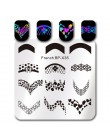 Urodził się dość koronki do paznokci z serii płytka do stemplowania kwiat przędzy kwadratowy szablon Nail Art Stamp Plate