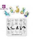 KADS 20 projekt wybór 1 pc znaczek płyta chiński moda festiwal oceanu niebo natura styl projekt DIY obraz Manicure płyta