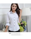 2019 wiosna lato mujer koszulka Polo kobiety kobieta z długim rękawem Lapel biały feminina Casual koszule Lady Polo femme odzież