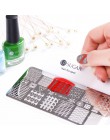 UR SUGAR koronki kwiat szablon tłoczenia paznokci ze stali nierdzewnej płytka do stemplowania zwierząt wzór Nail Art Stamp szabl