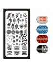 1 sztuka Nail Art Stamp obraz tłoczenia płyty angielski list wzór szablon do Manicure płyty DIY polski wzornik narzędzia do pazn