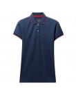 Giordano koszulka Polo damska koszula kobiety kontrast kolor Pique Slim fit Polo kobiety koszula z krótkim rękawem boczne podzia