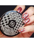 1 sztuka Nail Art Stamp obraz tłoczenia płyty angielski list wzór szablon do Manicure płyty DIY polski wzornik narzędzia do pazn