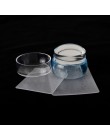 1 zestaw wyczyść stempel do paznokci żelowych skrobak zestaw przezroczyste silikonowe Marshmallow polski szablony stempel do paz
