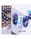 1 sztuk 12x4 cm paznokci tłoczenia płyty liść kwiaty motyl kot do zdobienia paznokci szablony szablony projekt polski manicure T