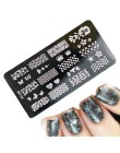 12x6 cm ze stali nierdzewnej piękno koronki obraz paznokci Art DIY obraz drukarki Manicure szablony do paznokci tłoczenia płyty 