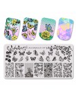 BeautyBigBang stemplowanie na paznokcie piękna młoda dziewczyna kwiat obraz do paznokci stempel do paznokci szablon paznokci tło