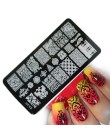 12x6 cm ze stali nierdzewnej piękno koronki obraz paznokci Art DIY obraz drukarki Manicure szablony do paznokci tłoczenia płyty 