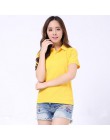 Koszulka polo damska koszula bawełna camisa koszulka polo z krótkim rękawem lato zwykły koszule top polo femme dorywczo stałe ko