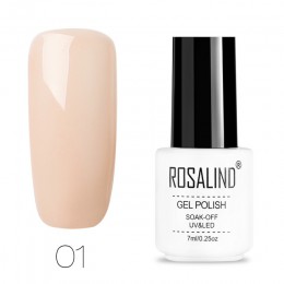 ROSALIND żel zestaw do polerowania do Manicure Semi permanentny Vernis warstwa wierzchnia UV LED lakier do paznokci Soak Off żel