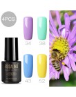 ROSALIND 7 ml żel polski paznokci hybrydowy zestaw do manicure dla Poly Gel malarstwo art lampa UV LED lakier do paznokci Varini