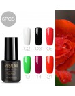 ROSALIND 7 ml żel polski paznokci hybrydowy zestaw do manicure dla Poly Gel malarstwo art lampa UV LED lakier do paznokci Varini